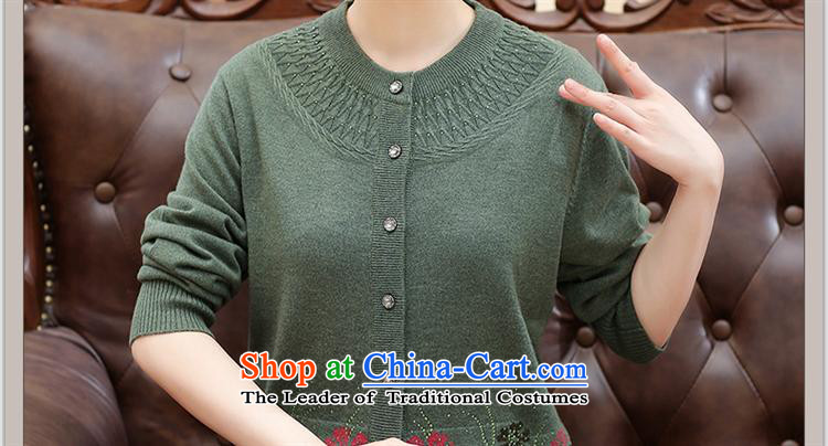 The elderly in The Black Butterfly female autumn woolen sweater cardigan large graphics thin mother Knitted Shirt Cardigan Red L picture, prices, brand platters! The elections are supplied in the national character of distribution, so action, buy now enjoy more preferential! As soon as possible.