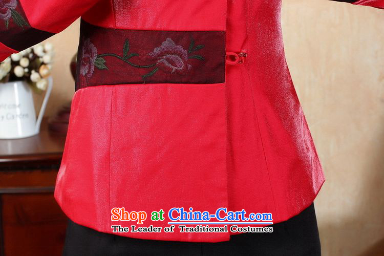 The early autumn 2015, Sophie women of ethnic Chinese, Sau San Tong boxed long-sleeved video thin cheongsam dress shirt autumn female red T-shirt XXL pictures cheongsam, prices, brand platters! The elections are supplied in the national character of distribution, so action, buy now enjoy more preferential! As soon as possible.