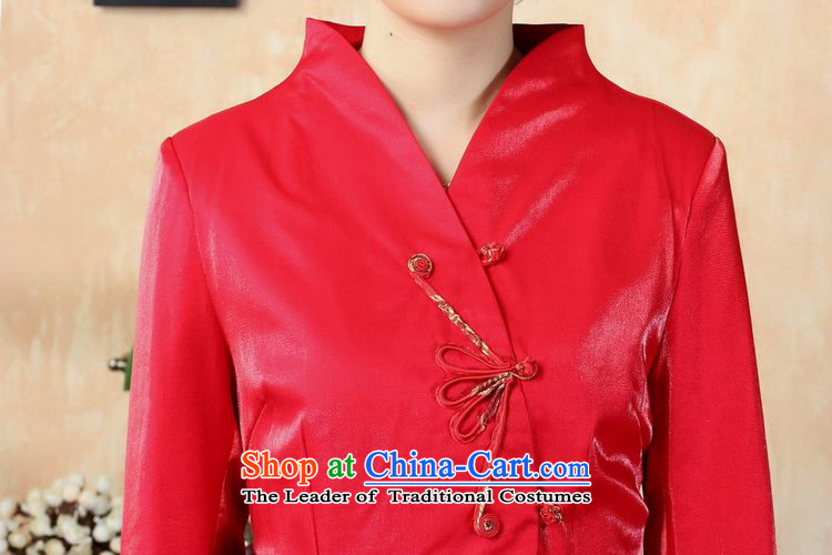 The early autumn 2015, Sophie women of ethnic Chinese, Sau San Tong boxed long-sleeved video thin cheongsam dress shirt autumn female red T-shirt XXL pictures cheongsam, prices, brand platters! The elections are supplied in the national character of distribution, so action, buy now enjoy more preferential! As soon as possible.