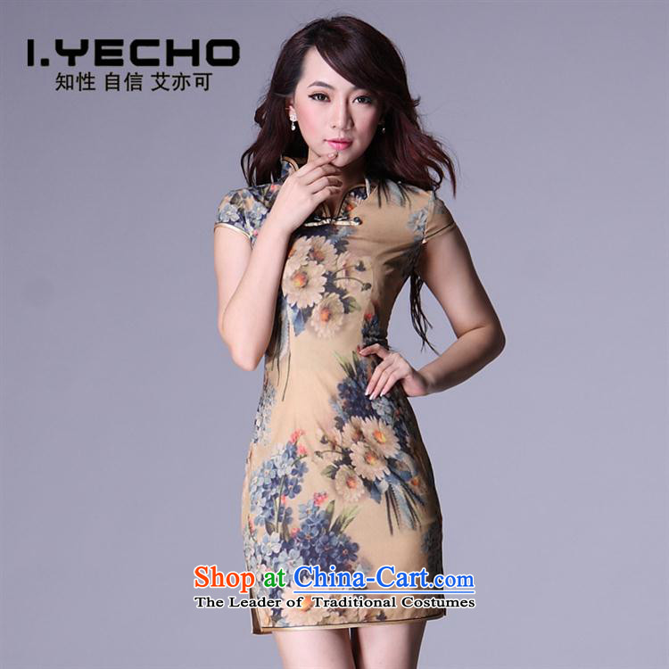 Mano-hwan's simulation population improved low on casual stylish retro cheongsam dress short's/ / to picture color L photo, prices, brand platters! The elections are supplied in the national character of distribution, so action, buy now enjoy more preferential! As soon as possible.