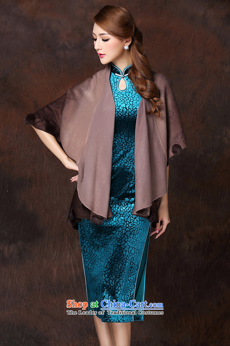 Mano-hwan's fall/winter collections for women cheongsam accessories gradient stereo gross ball cloak shoulder QF141016 brown picture, prices, brand platters! The elections are supplied in the national character of distribution, so action, buy now enjoy more preferential! As soon as possible.
