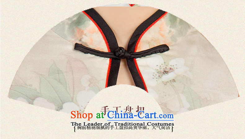 The cross-SA 7 Color 2015 Long cheongsam dress birds in the improvement of elderly mother qipao autumn in long cheongsam dress M11024 picture color pictures, prices, XL brand platters! The elections are supplied in the national character of distribution, so action, buy now enjoy more preferential! As soon as possible.
