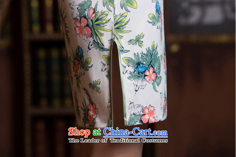 Stephen micro-ching Chinese Antique style short of improved Sau San qipao elegance bridesmaid dress dresses annual gifts high collar color pictures of the forklift truck low M picture, prices, brand platters! The elections are supplied in the national character of distribution, so action, buy now enjoy more preferential! As soon as possible.