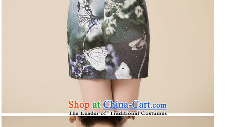 Replace cheongsam look like teenage Sau San Tong replacing niba improved dresses HZMWL1813 gray XL Photo, prices, brand platters! The elections are supplied in the national character of distribution, so action, buy now enjoy more preferential! As soon as possible.