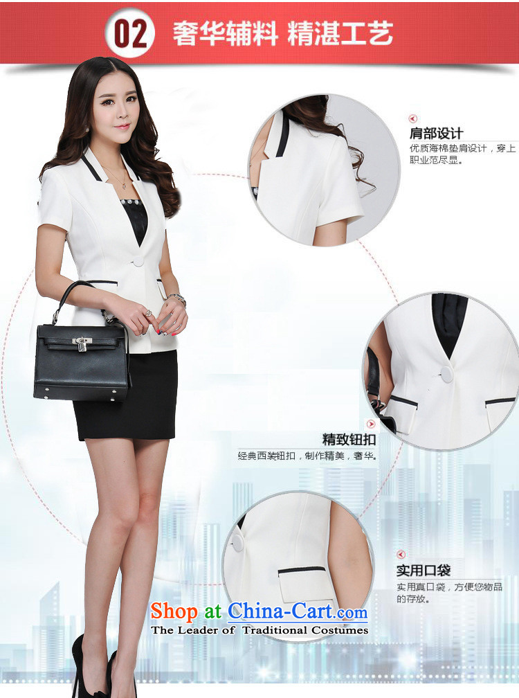 Soft clothes in spring and autumn 2015 web new career kit skirt short-sleeved video thin OL is fitted to suit the white-collar work clothes female RED M picture, prices, brand platters! The elections are supplied in the national character of distribution, so action, buy now enjoy more preferential! As soon as possible.