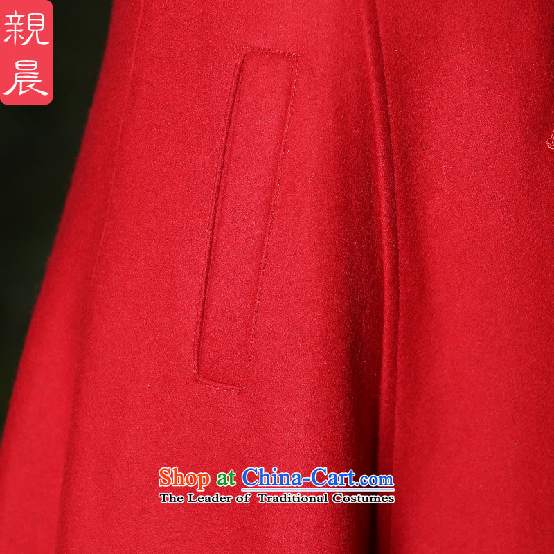 Gross girls jacket? Long autumn 2015 new products female windbreaker larger women a wool coat new fall inside a red jacket + ink, dresses , pro-am , , , shopping on the Internet