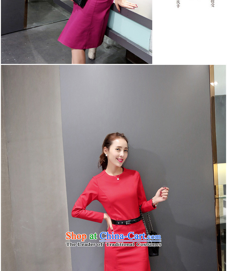   The new 2015 媤 flower autumn and winter was improved and stylish decor, day-to-day long-sleeved cheongsam dress rusty red XL Photo, prices, brand platters! The elections are supplied in the national character of distribution, so action, buy now enjoy more preferential! As soon as possible.