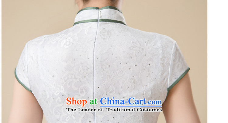 New Stylish retro fitted cheongsam look like teenage Sau San Tong replacing niba improved dresses HZMWL1813  XXXL Gray Photo, prices, brand platters! The elections are supplied in the national character of distribution, so action, buy now enjoy more preferential! As soon as possible.