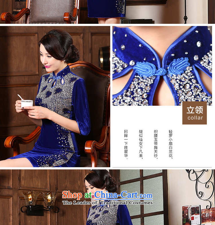 Kim scouring pads cheongsam dress 2015 new wedding dress wedding MOM pack autumn replacing the skirt of nostalgia for the improvement of older 7 Cuff 3XL picture, prices, brand platters! The elections are supplied in the national character of distribution, so action, buy now enjoy more preferential! As soon as possible.