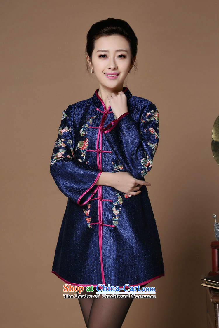 The Taliban in 2015, older women's new autumn replacing large silk Chinese clothing Tang China wind women national women's Black Wind XXXXL picture, prices, brand platters! The elections are supplied in the national character of distribution, so action, buy now enjoy more preferential! As soon as possible.