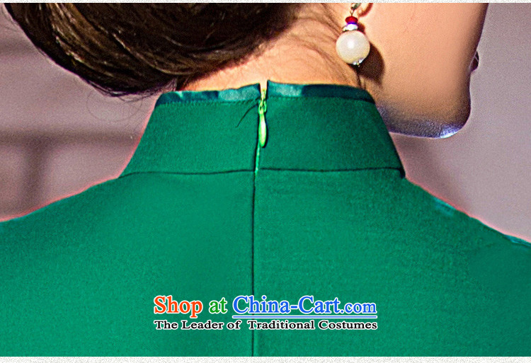 The green cross-sa new pure color cheongsam dress summer daily qipao improved cheongsam dress short cheongsam dress suit Female QD 201 green 2XL Photo, prices, brand platters! The elections are supplied in the national character of distribution, so action, buy now enjoy more preferential! As soon as possible.