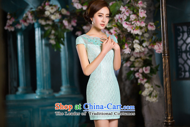 The cross-sa 2015 Summer facade lace double sexy elegant qipao dresses cheongsam dress of the QD daily improved picture color 2XL PHOTO 165, prices, brand platters! The elections are supplied in the national character of distribution, so action, buy now enjoy more preferential! As soon as possible.