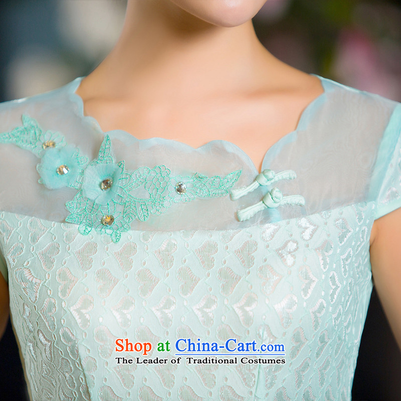 The cross-sa 2015 Summer facade lace double sexy elegant qipao dresses cheongsam dress of the QD daily improved picture color 2XL, 165 the cross-sa , , , shopping on the Internet