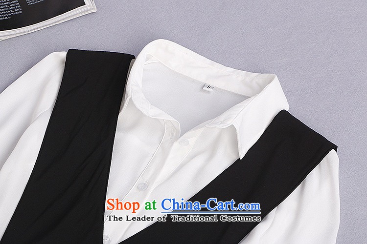 The Black Butterfly 2015 Autumn New) strap long skirt long sleeved shirt + 2 piece dresses fall inside the girl  Y34G4 picture color L photo, prices, brand platters! The elections are supplied in the national character of distribution, so action, buy now enjoy more preferential! As soon as possible.