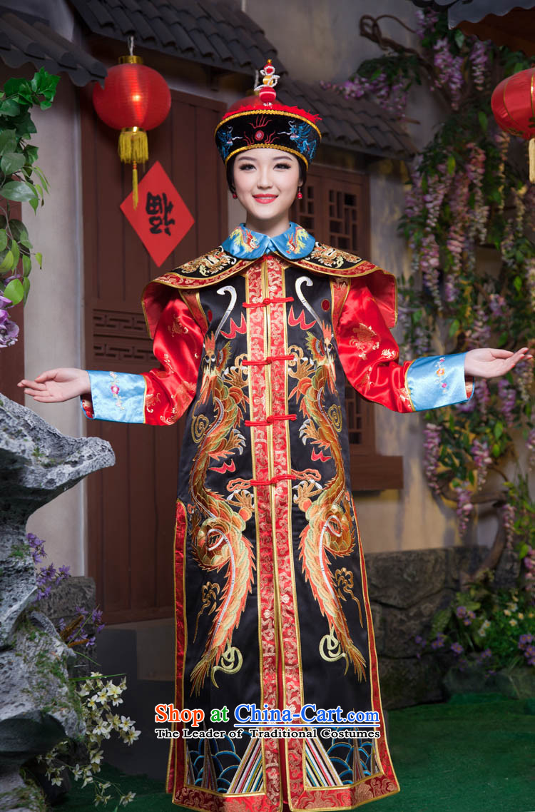The Syrian men and women dress ancient times in the Qing Dynasty Emperor dragon robe Queen Apparel Pack the Tsar Qing Emperor robes of the dragon, clothing Zerubbabel Light Blue Photo building are suitable for pictures, 160-175cm code price, brand platters! The elections are supplied in the national character of distribution, so action, buy now enjoy more preferential! As soon as possible.