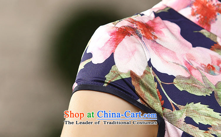 Ko Yo Overgrown Tomb Gigi Lai women cheongsam dress banquet business etiquette skirt retro elegant collar dresses silk skirt Sau San long qipao performances C0017 C0018 L picture, prices, brand platters! The elections are supplied in the national character of distribution, so action, buy now enjoy more preferential! As soon as possible.