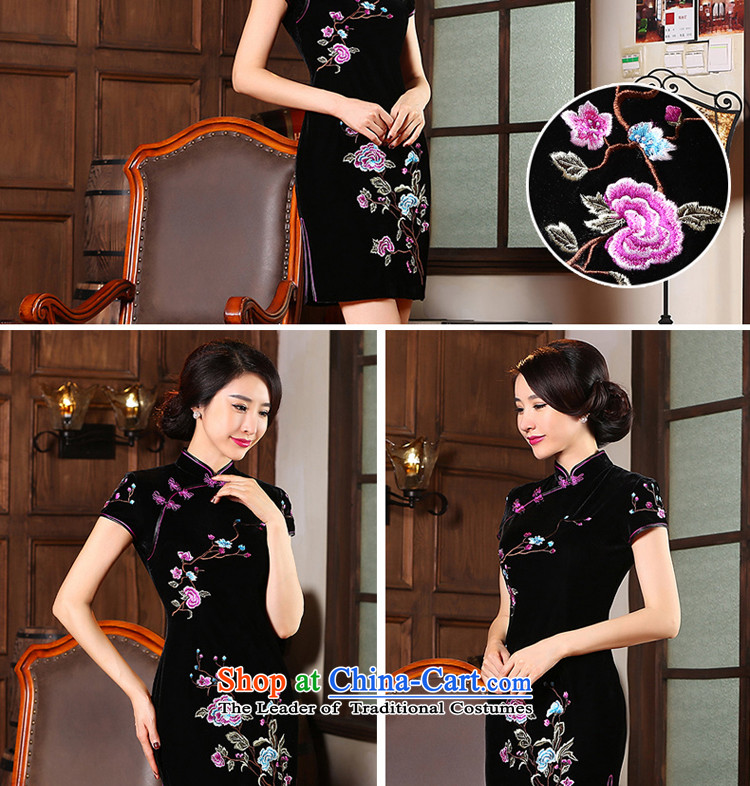 Stylish and improved long wool cheongsam dress 2015 Summer new retro-day qipao video thin Sau San dresses fall short-sleeved 4XL Photo, prices, brand platters! The elections are supplied in the national character of distribution, so action, buy now enjoy more preferential! As soon as possible.