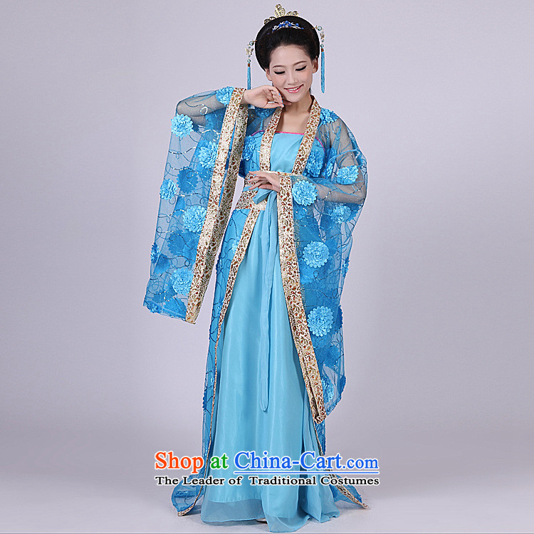 The end of the Tang dynasty costume light Han-Queen's tail Gwi-clothing fairies ancient costumes high collar on-chip mounted female CX8 Gwi- white pictures are code, prices, brand platters! The elections are supplied in the national character of distribution, so action, buy now enjoy more preferential! As soon as possible.