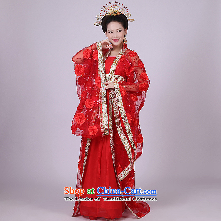 The end of the Tang dynasty costume light Han-Queen's tail Gwi-clothing fairies ancient costumes high collar on-chip mounted female CX8 Gwi- white pictures are code, prices, brand platters! The elections are supplied in the national character of distribution, so action, buy now enjoy more preferential! As soon as possible.