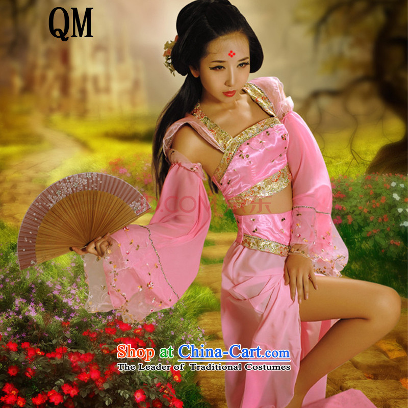 At the end of Light Classical Han-floor really ancient costumes?CX11?pink are code