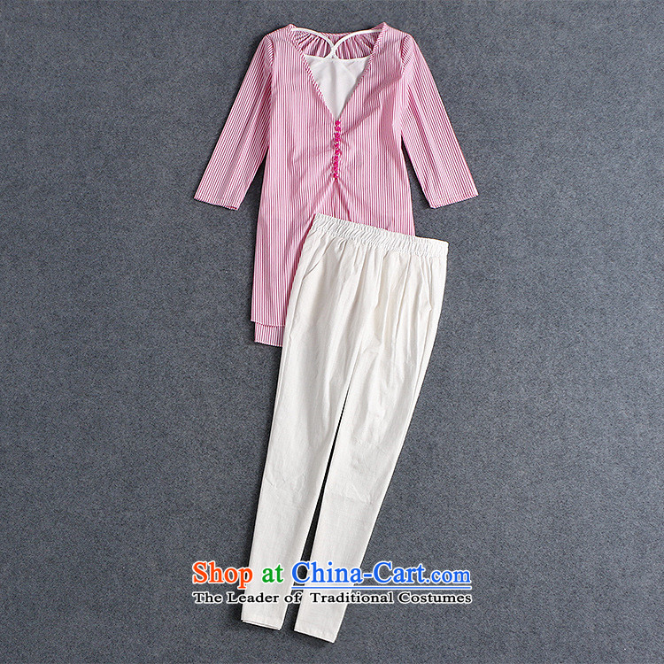 The main new) Autumn 2015 Western Female European station toner bars shirt white waistcoat white linen pants outfit three piece B0803 figure M picture, prices, brand platters! The elections are supplied in the national character of distribution, so action, buy now enjoy more preferential! As soon as possible.