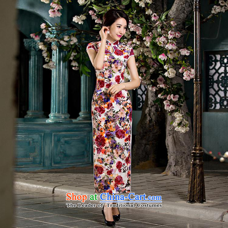 Mano-hwan's 2015 Autumn new cheongsam dress heavy wool retro long qipao gown length improved daily Sau San tasty M picture, prices, brand platters! The elections are supplied in the national character of distribution, so action, buy now enjoy more preferential! As soon as possible.