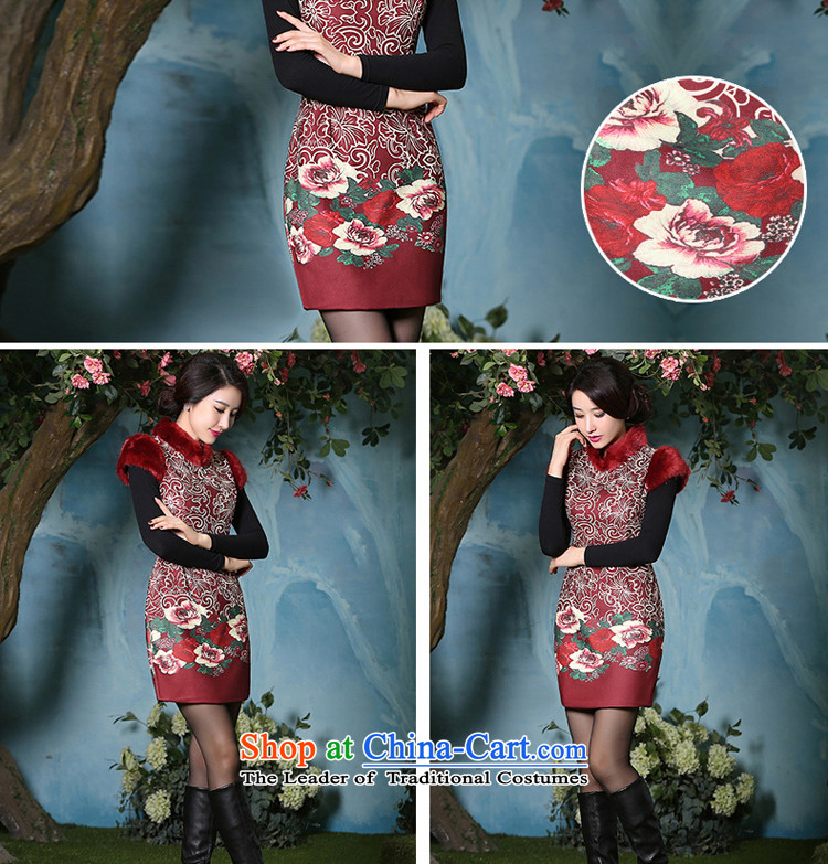 The pro-am new thick cotton 20152 qipao Stylish retro-day Chinese women improved load autumn and winter, dresses 2XL Photo, prices, brand platters! The elections are supplied in the national character of distribution, so action, buy now enjoy more preferential! As soon as possible.