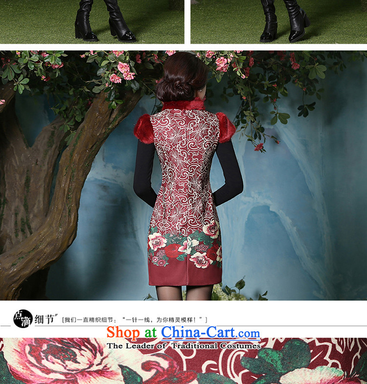The pro-am new thick cotton 20152 qipao Stylish retro-day Chinese women improved load autumn and winter, dresses 2XL Photo, prices, brand platters! The elections are supplied in the national character of distribution, so action, buy now enjoy more preferential! As soon as possible.