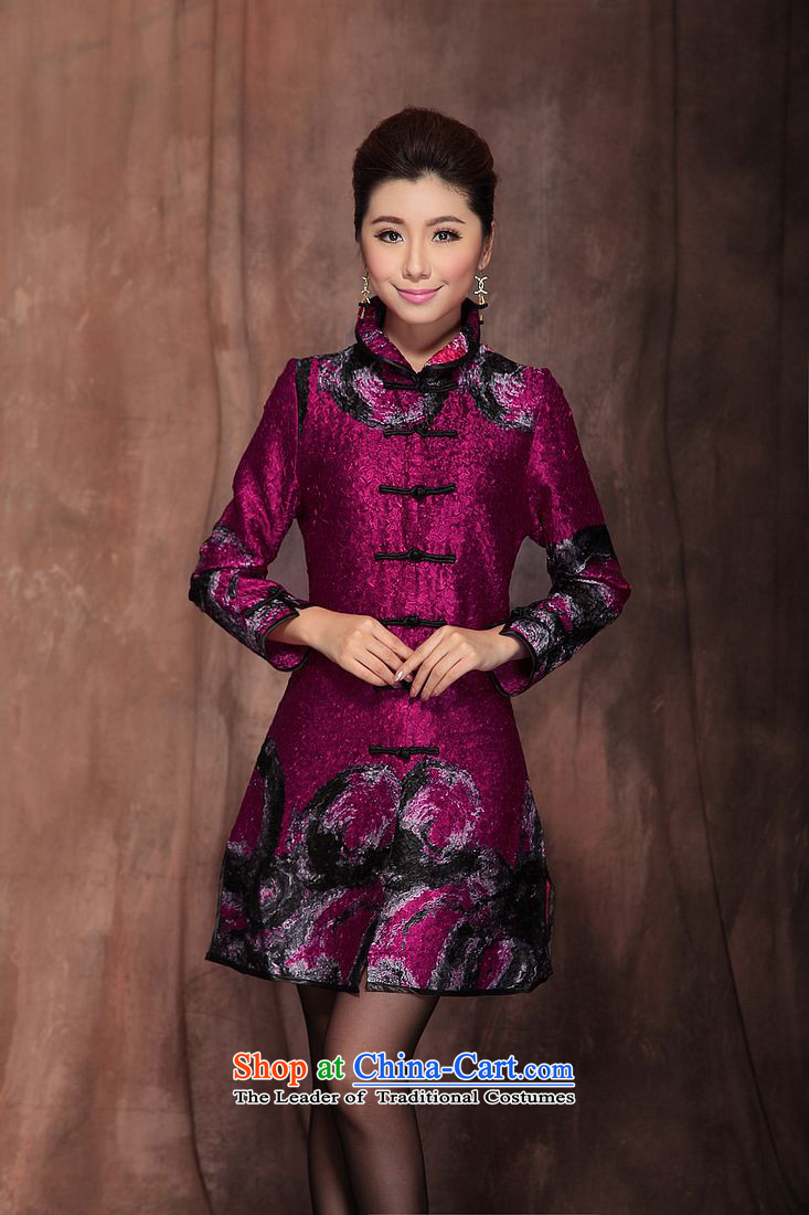 The non-marriage celebration for the wedding of his mother-in-loaded during the spring and autumn herbs extract wrinkled shirt jacket xl improved Tang dynasty purple XL Photo, prices, brand platters! The elections are supplied in the national character of distribution, so action, buy now enjoy more preferential! As soon as possible.
