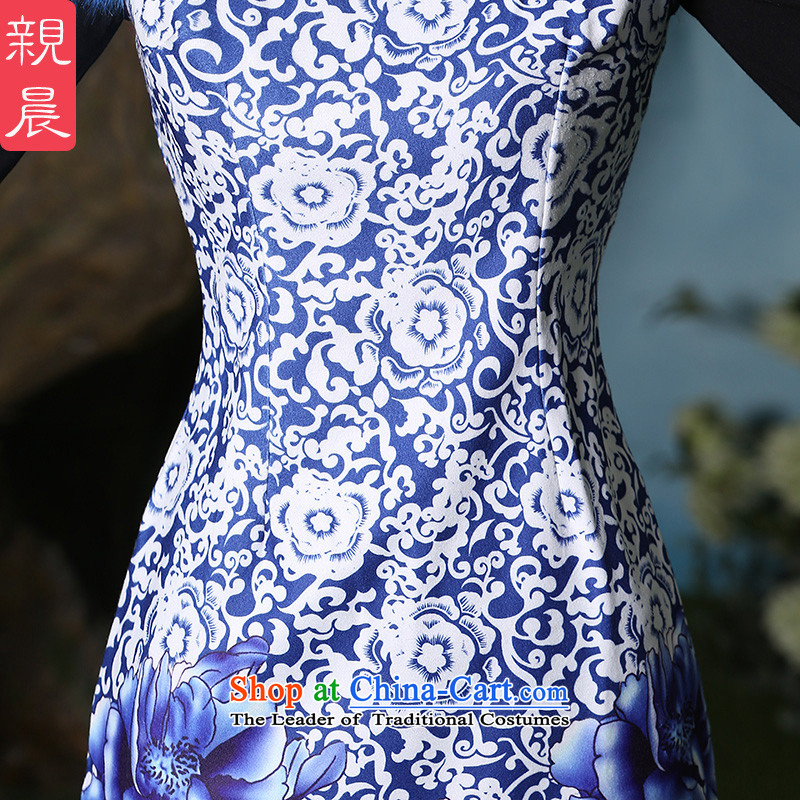 At 2015 new pro-autumn and winter cheongsam dress thick daily improved Tang Dynasty Chinese antique style, dresses picture color 2XL, pro-am , , , shopping on the Internet