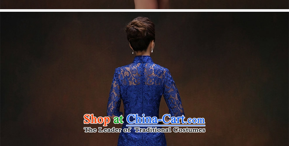 2015 new bride services qipao summer short bows of wedding dress lace Sau San Chinese cheongsam dress female RED M picture, prices, brand platters! The elections are supplied in the national character of distribution, so action, buy now enjoy more preferential! As soon as possible.
