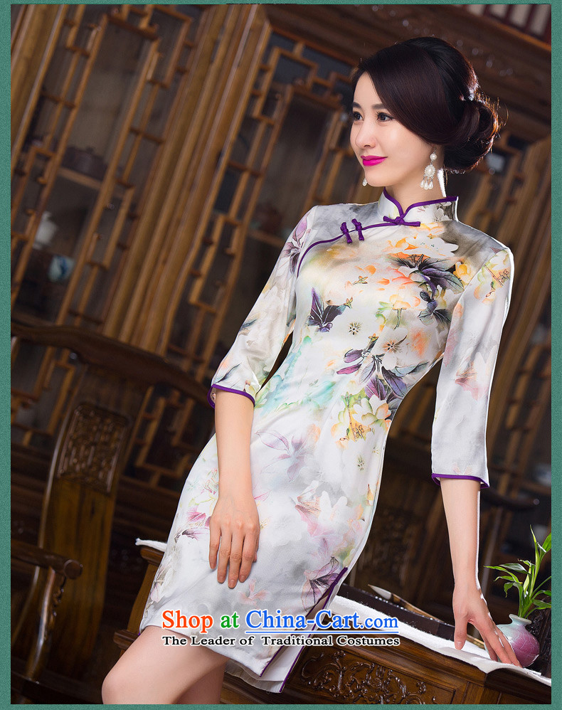 The print image fault new 歆 retro style qipao fall inside the stamp 7 cuff cheongsam dress cheongsam dress the Sau San improved double temperament QD279 picture color M brand, prices, picture platters! The elections are supplied in the national character of distribution, so action, buy now enjoy more preferential! As soon as possible.