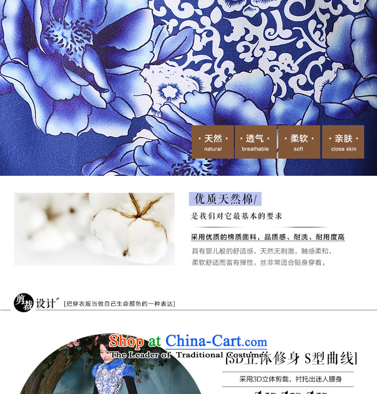 At 2015 new pro-autumn and winter cheongsam dress thick daily improved Tang Dynasty Chinese antique style, dresses picture color S picture, prices, brand platters! The elections are supplied in the national character of distribution, so action, buy now enjoy more preferential! As soon as possible.