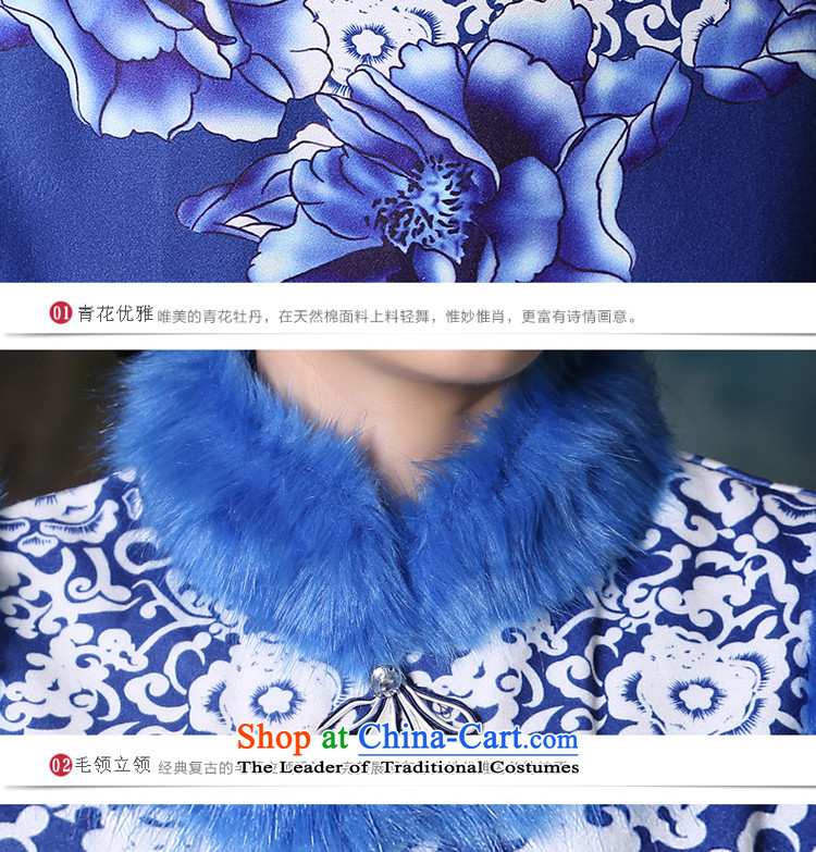 At 2015 new pro-autumn and winter cheongsam dress thick daily improved Tang Dynasty Chinese antique style, dresses picture color S picture, prices, brand platters! The elections are supplied in the national character of distribution, so action, buy now enjoy more preferential! As soon as possible.