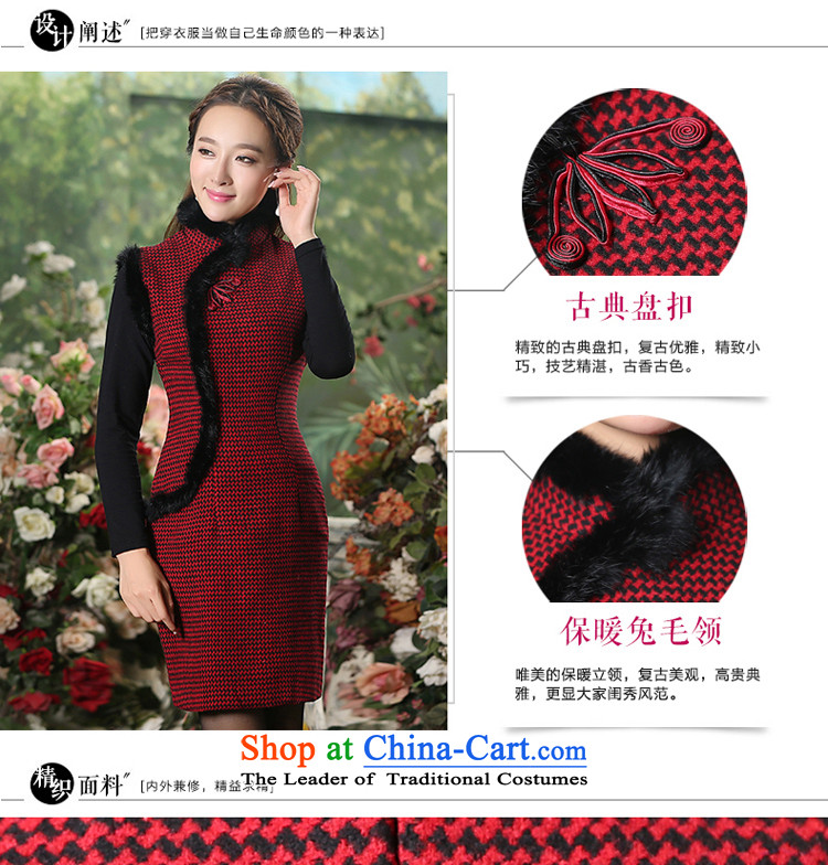 The new 2015 pro-am winter) thick daily cheongsam dress traditional Tang dynasty improved Ms. stylish cotton vest short image L picture, prices, brand platters! The elections are supplied in the national character of distribution, so action, buy now enjoy more preferential! As soon as possible.