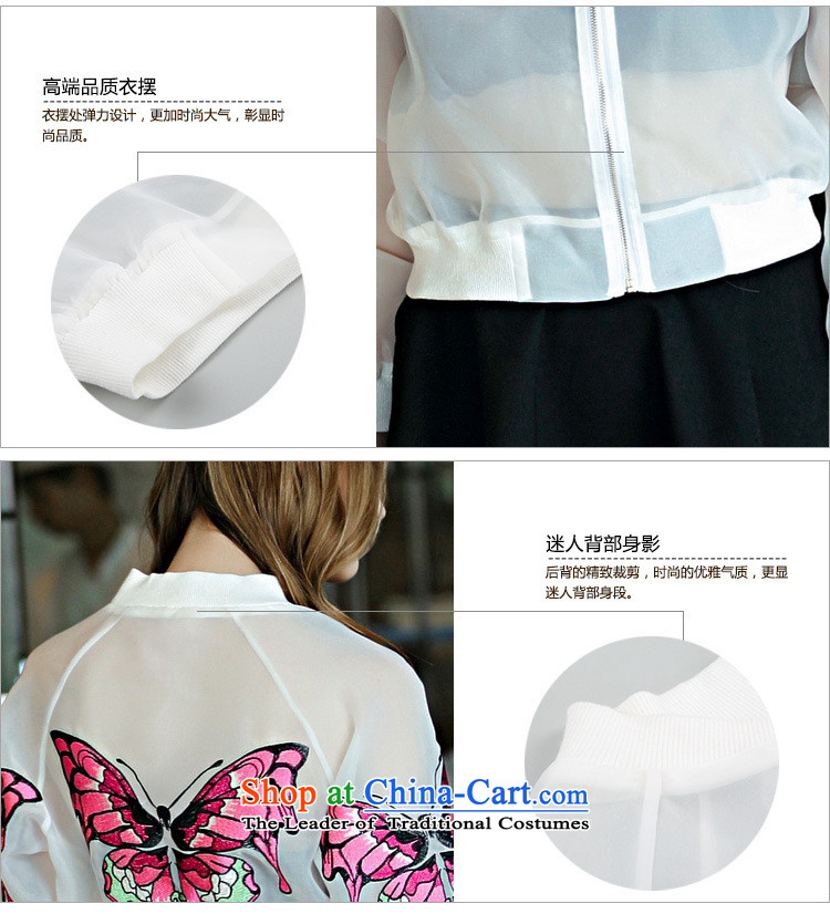 Web soft clothes in the autumn 2015 new western Couture fashion the yarn embroidered jacket coat big butterfly small white XL Photo, prices, brand platters! The elections are supplied in the national character of distribution, so action, buy now enjoy more preferential! As soon as possible.