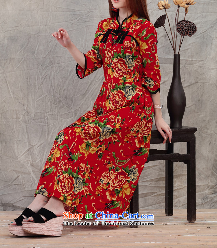 The new term of Ko Yo CHINESE CHEONGSAM ethnic women palace tray clip larger dresses cotton linen dress female JM-048-8002 GREEN M picture, prices, brand platters! The elections are supplied in the national character of distribution, so action, buy now enjoy more preferential! As soon as possible.