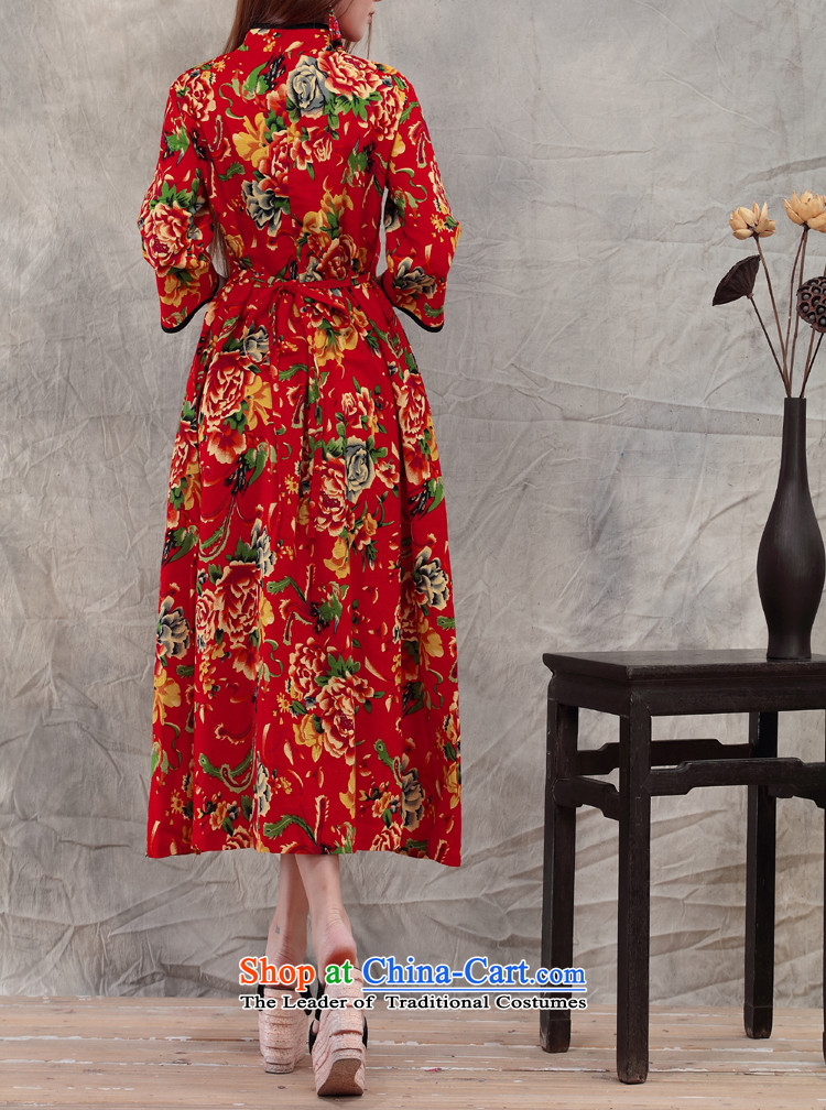 The new term of Ko Yo CHINESE CHEONGSAM ethnic women palace tray clip larger dresses cotton linen dress female JM-048-8002 GREEN M picture, prices, brand platters! The elections are supplied in the national character of distribution, so action, buy now enjoy more preferential! As soon as possible.