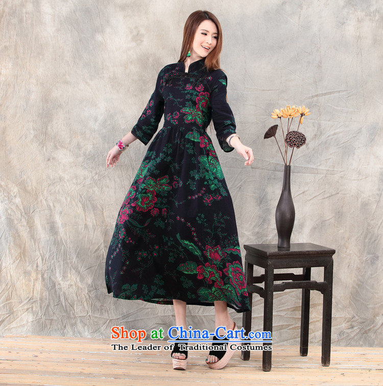 The new term of Ko Yo CHINESE CHEONGSAM ethnic women palace tray clip larger dresses cotton linen dress female JM-048-8002 GREEN M picture, prices, brand platters! The elections are supplied in the national character of distribution, so action, buy now enjoy more preferential! As soon as possible.