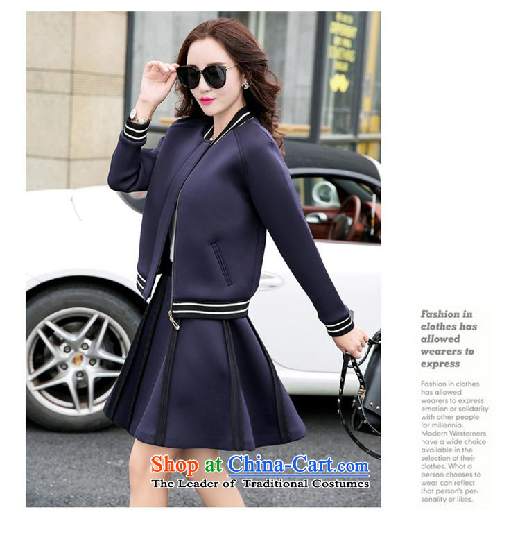 Ya-ting stylish shops 2015 Autumn replacing new products Korean female baseball serving two kits BXF1655 navy M picture, prices, brand platters! The elections are supplied in the national character of distribution, so action, buy now enjoy more preferential! As soon as possible.