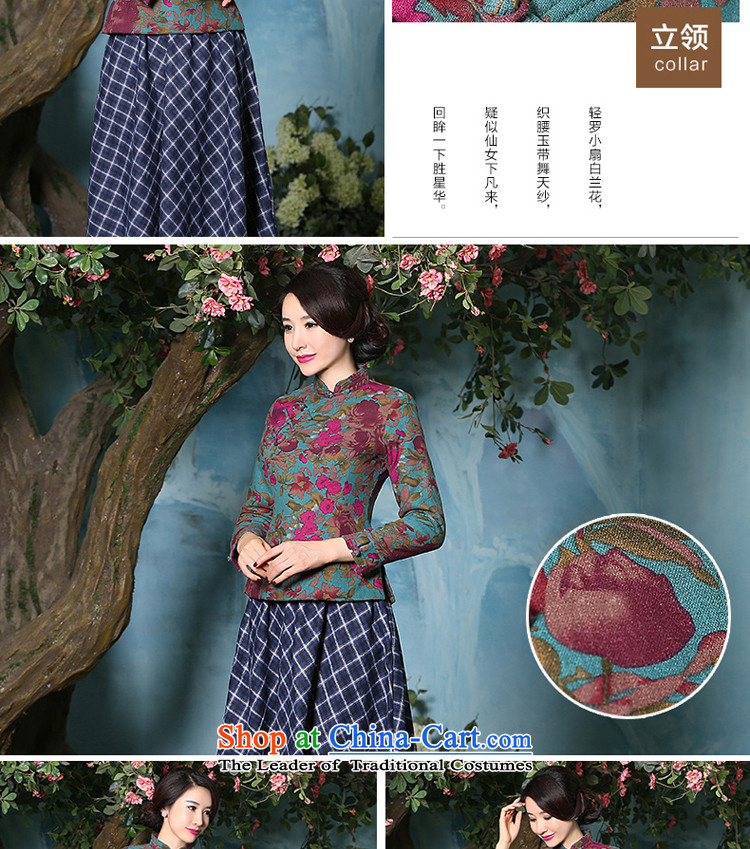The pro-am, autumn and winter retro improved daily new cotton waffle robes skirts and Stylish coat folder dresses female clothes shirt 2XL Photo, prices, brand platters! The elections are supplied in the national character of distribution, so action, buy now enjoy more preferential! As soon as possible.