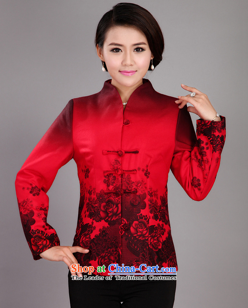 The Cave of the elderly and stylish Chinese mother collar installed in autumn and winter Ms. older thick hair? Tang jackets 2012 Red 3XL picture, prices, brand platters! The elections are supplied in the national character of distribution, so action, buy now enjoy more preferential! As soon as possible.
