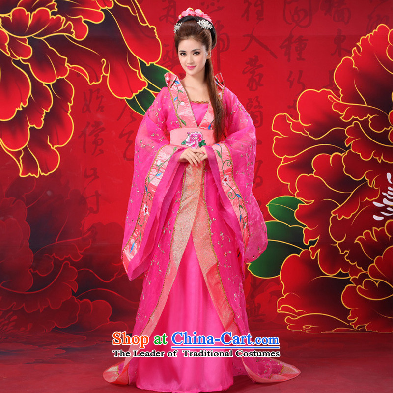  Ms. cos Fushou time Syrian ancient clothing fairies Daming Tang dynasty princess name Han-girl Gwi Red Queen's tail floor will be appropriate, prices, picture 160-175cm brand platters! The elections are supplied in the national character of distribution, so action, buy now enjoy more preferential! As soon as possible.