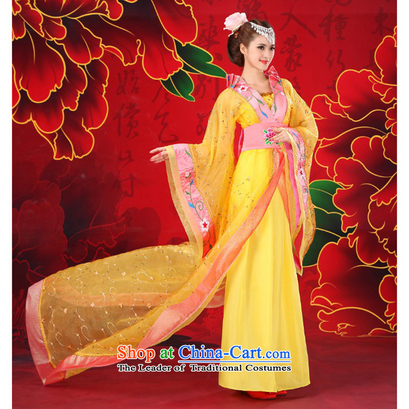  Ms. cos Fushou time Syrian ancient clothing fairies Daming Tang dynasty princess name Han-girl Gwi Red Queen's tail floor are suitable for time code 160-175cm, Syrian shopping on the Internet has been pressed.