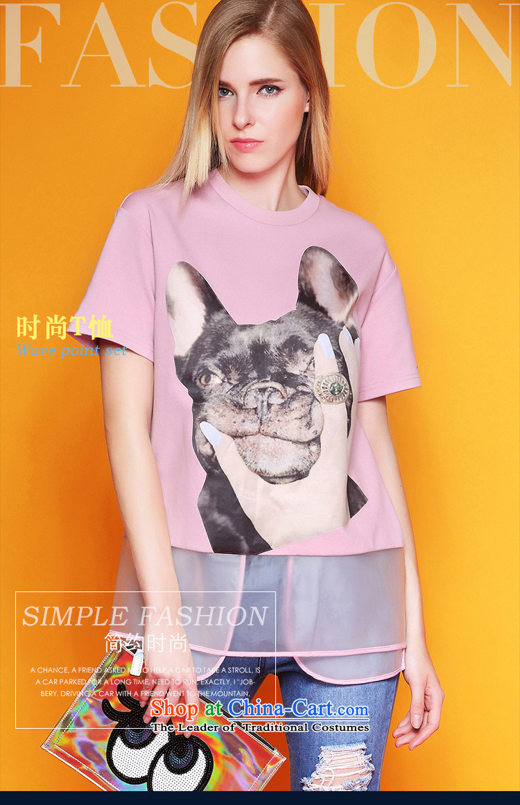 Web soft clothes for the new autumn 2015 for women stamp pets pattern the yarn short-sleeved T-shirt and women kit 353B306 pink S picture, prices, brand platters! The elections are supplied in the national character of distribution, so action, buy now enjoy more preferential! As soon as possible.