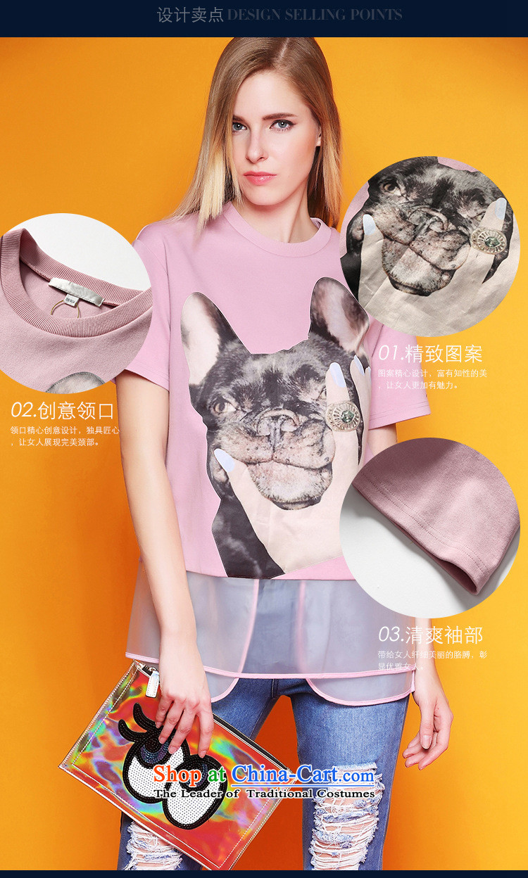 Web soft clothes for the new autumn 2015 for women stamp pets pattern the yarn short-sleeved T-shirt and women kit 353B306 pink S picture, prices, brand platters! The elections are supplied in the national character of distribution, so action, buy now enjoy more preferential! As soon as possible.