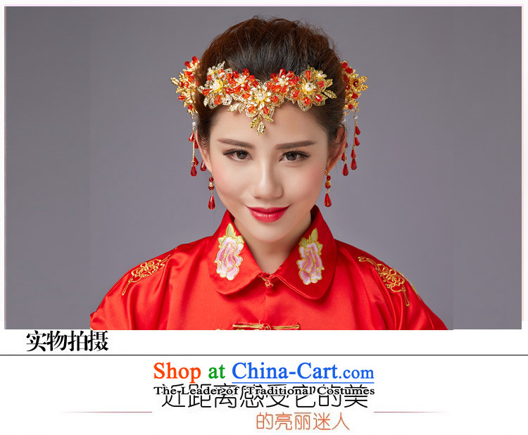 The Friends of ancient headdress edging CHINESE CHEONGSAM FUNG Sau Wo Service Classic Champion Accessories Red Head Ornaments marriages jewelry and ornaments classical pictures, prices, brand platters! The elections are supplied in the national character of distribution, so action, buy now enjoy more preferential! As soon as possible.