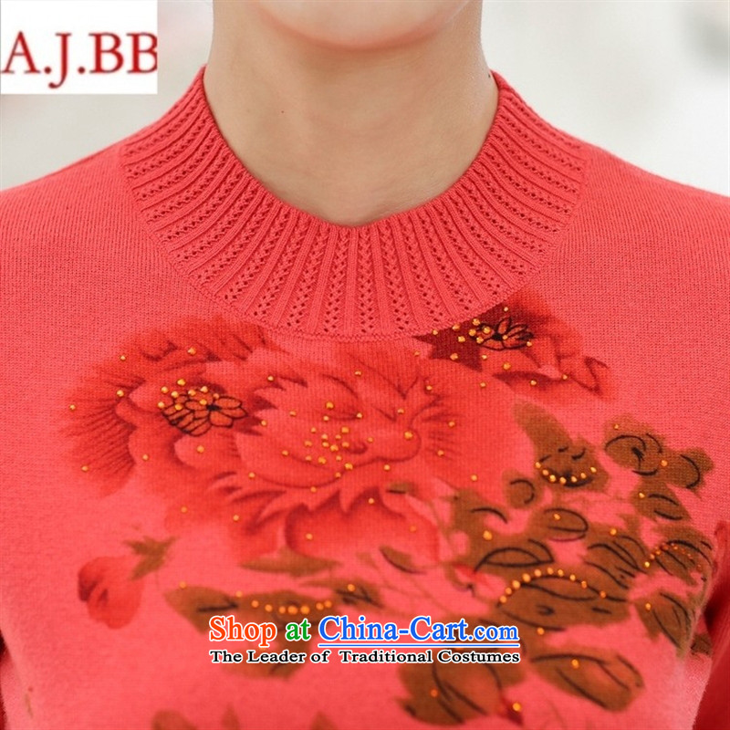 Orange Tysan *2015 autumn and winter in the new mother with warm old sweater, Sau San knitted short women forming the Netherlands woolen sweater girl and color 115,A.J.BB,,, shopping on the Internet
