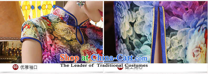 The cheer her flowers Mau New Stylish retro qipao long wool improved qipao autumn long), Ms. qipao gown ZA9805 picture color S picture, prices, brand platters! The elections are supplied in the national character of distribution, so action, buy now enjoy more preferential! As soon as possible.