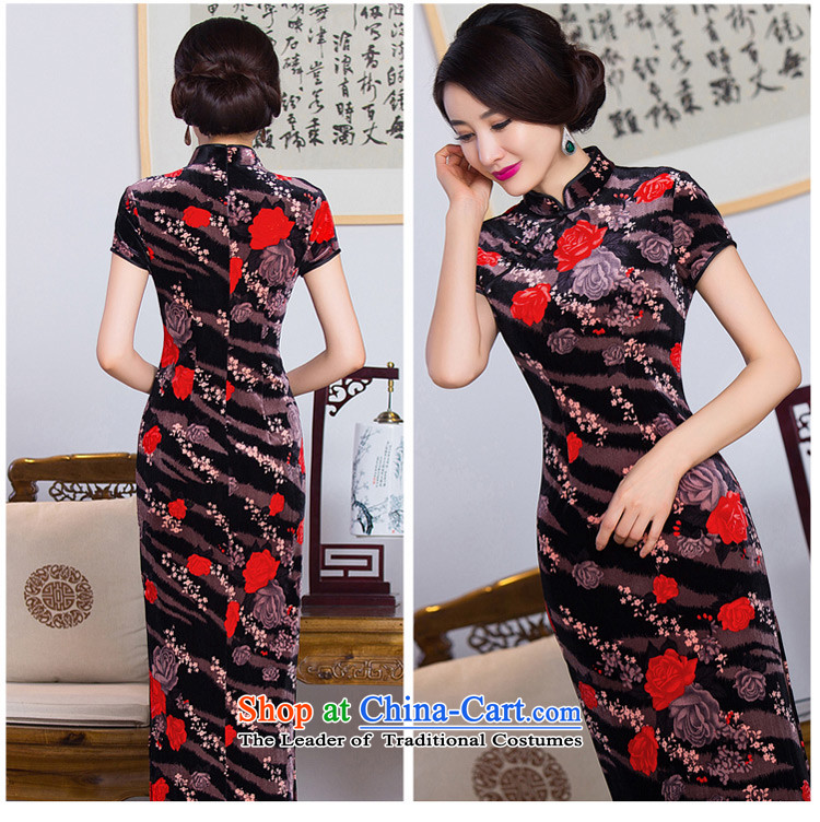Yuan Hua Rong 2015 so long qipao and old age are scouring pads qipao gown cheongsam improved load mother in long QD285 picture color L photo, prices, brand platters! The elections are supplied in the national character of distribution, so action, buy now enjoy more preferential! As soon as possible.